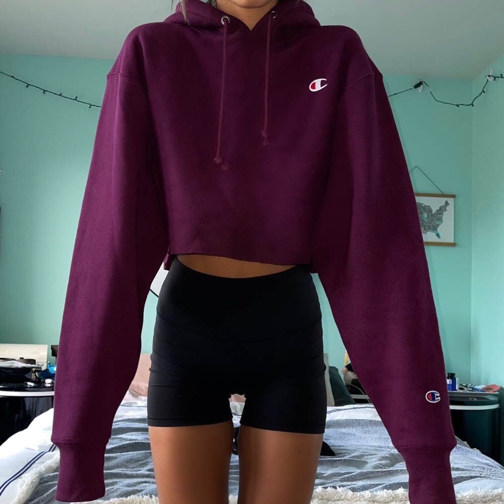 Champion Women's Reverse Weave Cropped Hoodie